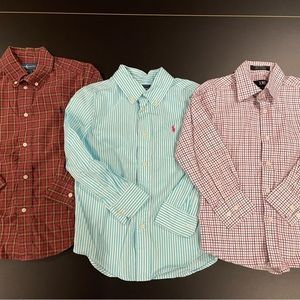 Bundle of Boys Size 5 Dress Shirts